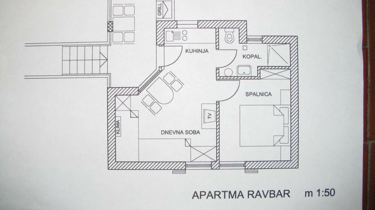 Apartma Ravbar Portorož Eksteriør bilde